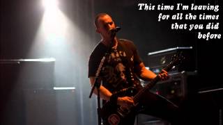 Leave It Alone by Tremonti (Lyrics)