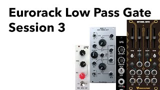Video thumbnail for Eurorack Low Pass Gate (LPG) session 3 by John Schussler