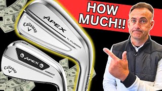 NEW 2025 Callaway Apex Ai150 & Ti Fusion 250 Irons