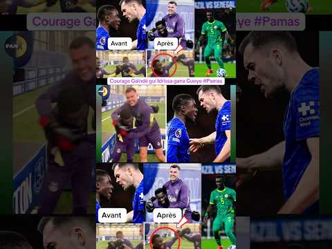 Reconciliation : Idrissa gana gueye et Michael keane Oh machallah #infosport #football #shortsfeed