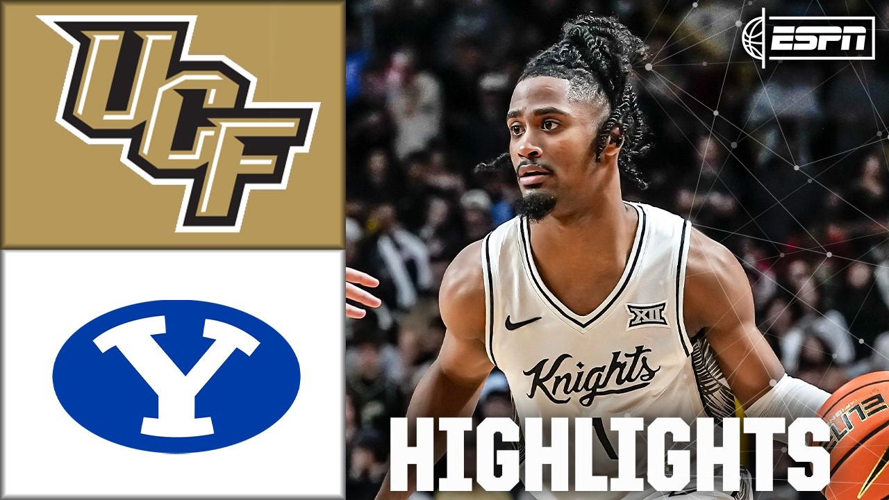 UCF Knights vs. BYU Cougars | Full Game Highlights | ESPN College Basketball