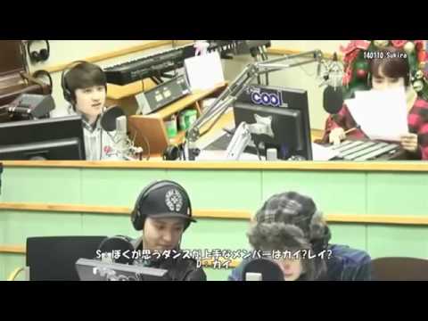 日本語字幕140110 シュキラ EXO Speed Quiz CUTs