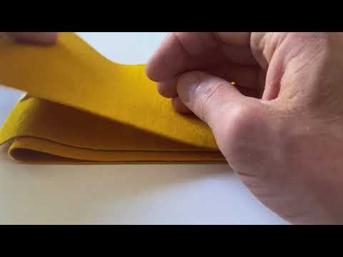 How to Identify Face and Nap Direction of Faced Baize Fabrics