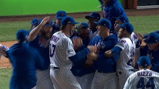 Hendricks dominates, Cubs win pennant