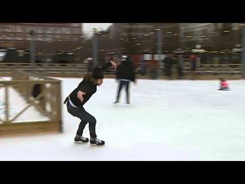 Peter Jihde gör en "Blades of Glory" - Nyhetsmorgon (TV4)