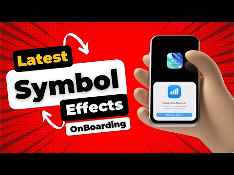 Latest Symbol Effects + OnBoarding Animation Using SwiftUI | Xcode 26 | iOS 26