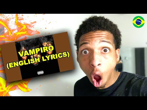 Matuê, Teto & WIU - VAMPiro 🧛🏽‍♀️ [ENGLISH LYRICS] REACTION!