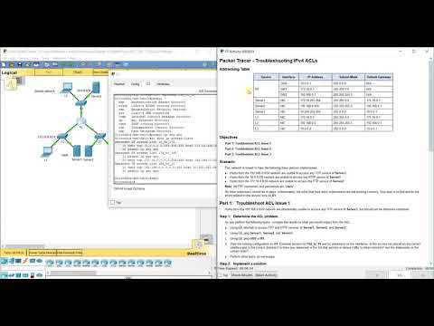 PKT 4.4.2.9 or PKT 7.3.2.4 - Troubleshooting IPv4 ACLs
