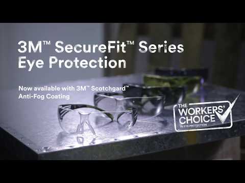 3m 1709 in safety goggles, frame type: plastic