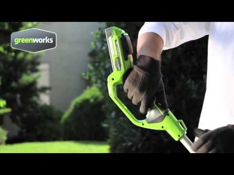 Миниатюра изображения товара Триммер аккумуляторный Greenworks G24LT25K2 (2107207)