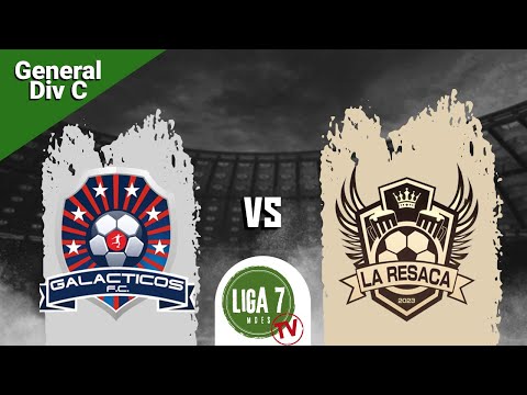 Galacticos FC (6) - (3) La Resaca  | Partido Completo | Liga 7 Mdes
