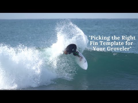 Fin Templates for surfboards like the Machado "Seaside & Grovelers" by Noel Salas Ep 1