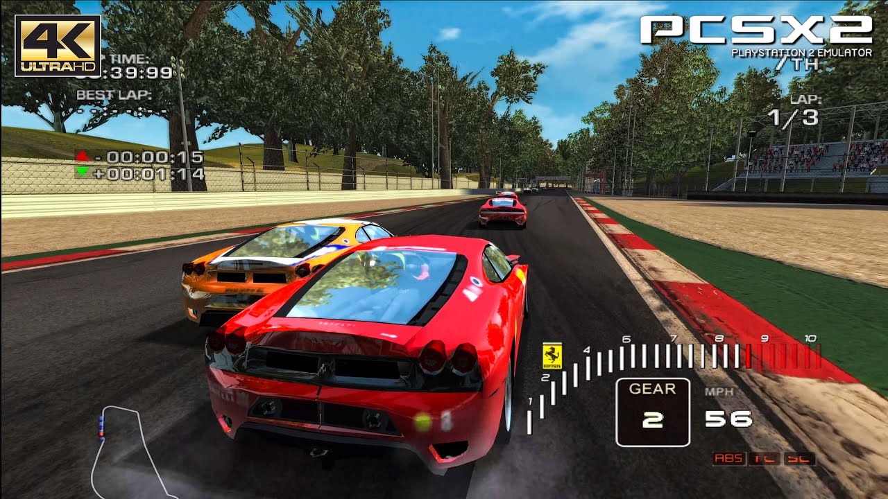 Ferrari Challenge Trofeo Pirelli - PS2 Gameplay UHD 4k 2160p (PCSX2)