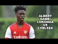 Albert Sambi Lokonga Solid Performance Vs Chelsea | Arsenal 2021/22 Pre-Season (HD)