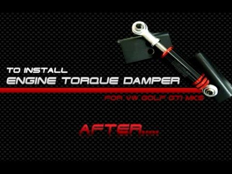 NEWRUN Performance Engine Torque Damper for MK5 Golf GTI