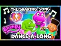 The Sharing Song Dance Along Dino Dance Party Barney S World