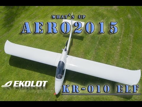 What's Up - AERO 2015 - Ekolot und der 120kg KR-010 Elf