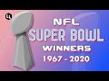 NFL All Super Bowl Winners 1967-2020