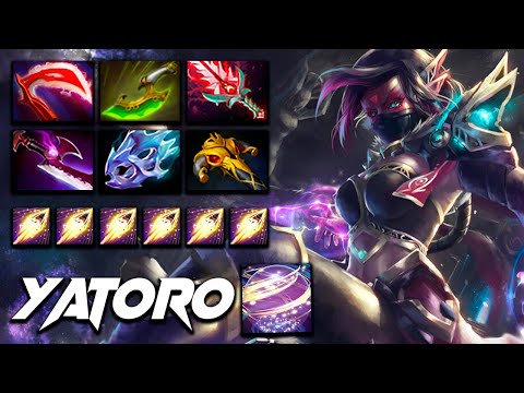 Yatoro Templar Assassin - Super Hard Megacreeps Battle - Dota 2 Pro Gameplay [Watch & Learn]