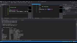 PowerShell Project in Visual Studio 2019 | Getting Started