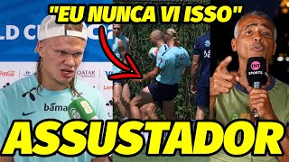 “TÁ ASSUSTANDO TODO MUNDO..EU NUNCA VI ISSO NO FUTEBOL..” A ATITUDE ASSUSTADORA COM HAALAND NA COPA