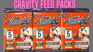 2022 Absolute Football Gravity Feed Pack Opening and Review