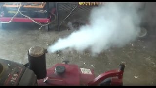 When Diesel is put in a Gas Engine...