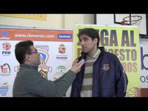 Entrevista a Carlos Díaz, entrenador del CB Morón