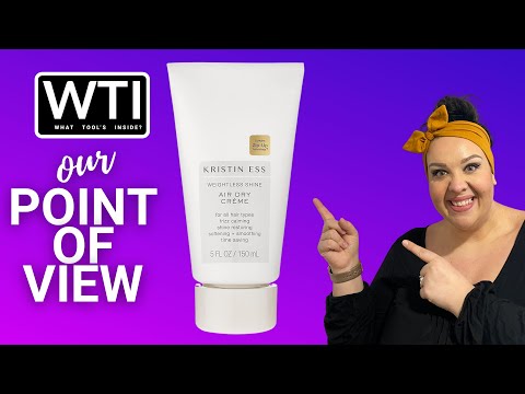 Kristin Ess Shine Air Dry Creme - WTI product video review