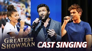 The Greatest Showman Cast REAL Singing Voice