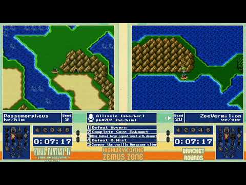 FF4FE Zemus Zone 4 Round of 64 - Possumorpheus vs ZoeVermilion Game 1 [9/15/21]