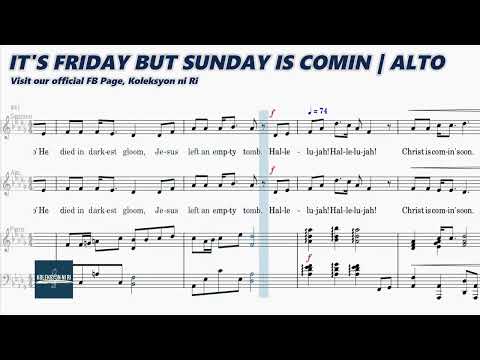 It’s Friday but Sunday Is Comin’ | Alto | Vocal Guide by Sis. Blessed Joy Tubal
