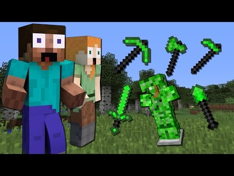 If CREEPER TOOLS were added to Minecraft