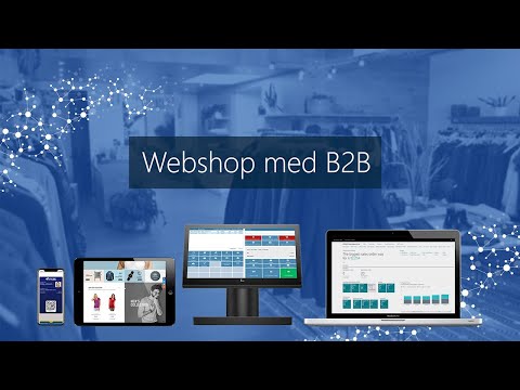 Demo af webshop med B2B