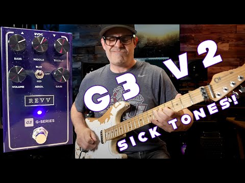 Elite High Gain Amp Tones from a Pedal! - REVV G3 V2 G-Series Pedal