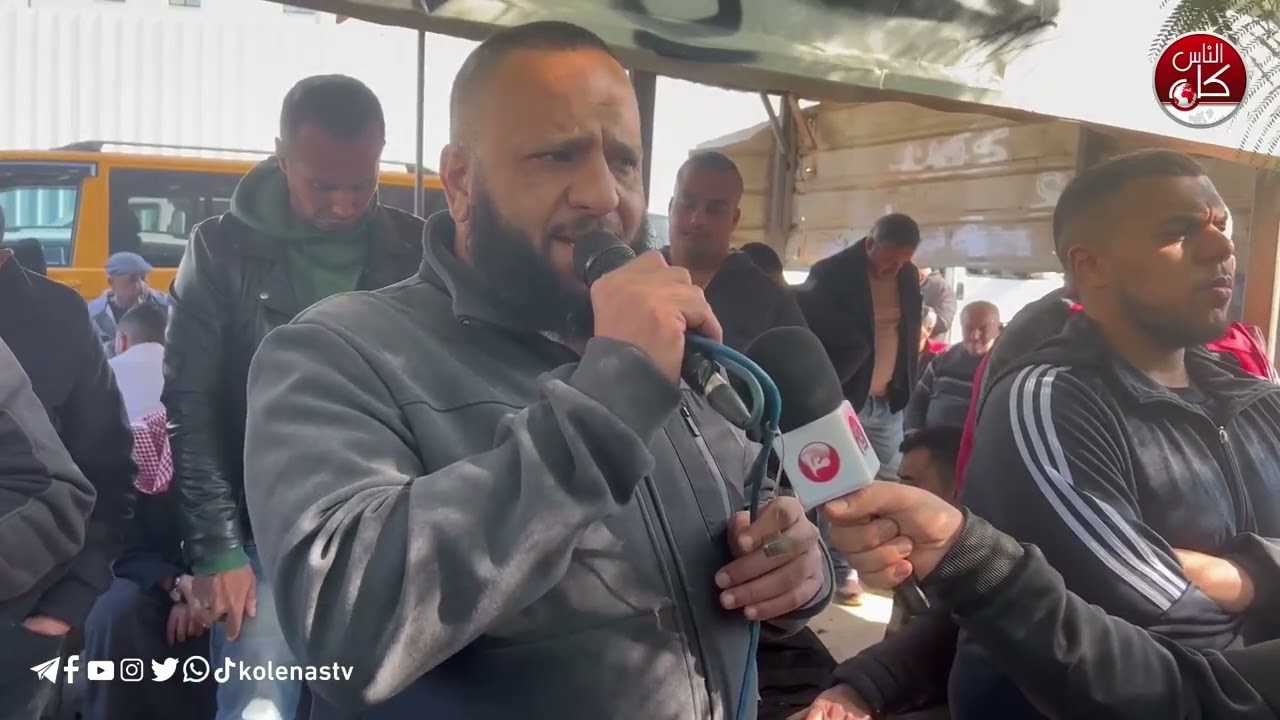 كلمة : رامي سلمان -  تشييع جثمان الشهيد فارس محمود خليفة في مقبرة الشهداء في مخيم نور شمس بطولكرم