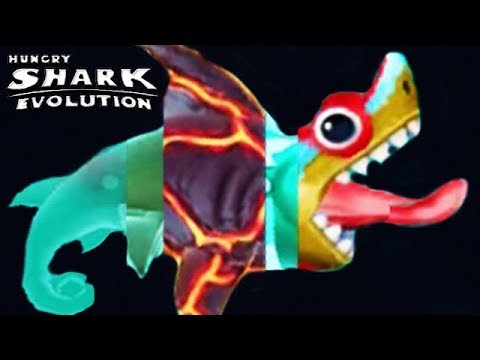 5-IN-1 HYBRID SHARKELEON!!! (HUNGRY SHARK EVOLUTION)