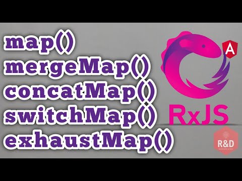RxJS | map(), mergeMap(), concatMap(), switchMap(), exhaustMap() | In Tamil, English Subtitled