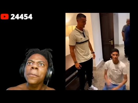 @IShowSpeed react Brazil Football Player RECEBA Meets Ronalto