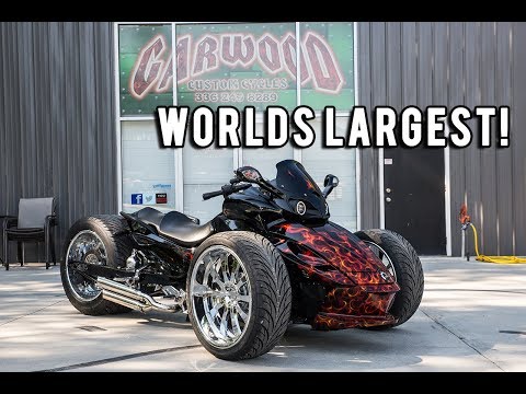 World Largest Can-Am Rear Tire