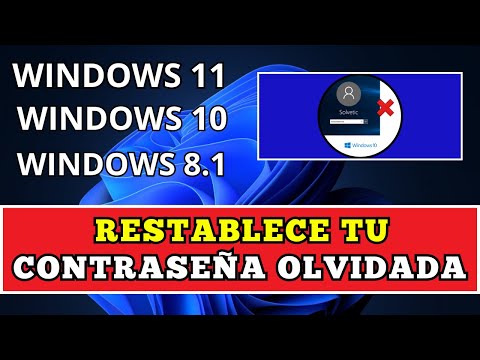 Restablecer contraseña olvidada de Windows 11/10 en 8 minutos