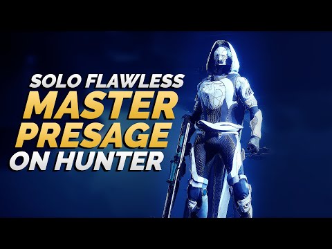 Solo Flawless Master Presage Exotic Quest Clear on Hunter - Destiny 2