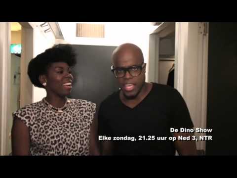 De Dino Show Backstage - Jandino en Imanuelle Grives