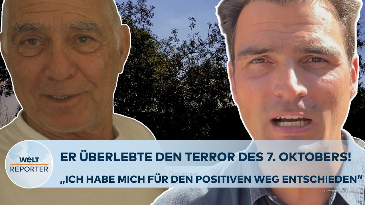ISRAEL: Überlebender berichtet vom 7. Oktober! "Ich habe mich für den positiven Weg entschieden"