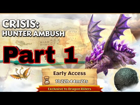 CRISIS:HUNTER AMBUSH - Part 1 - New Gauntlet Event - Dragons:Rise of Berk