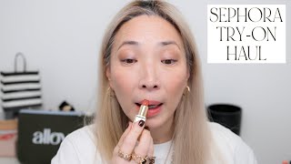 SEPHORA VIB SALE TRY-ON HAUL - Guerlain | Tom Ford | Merit