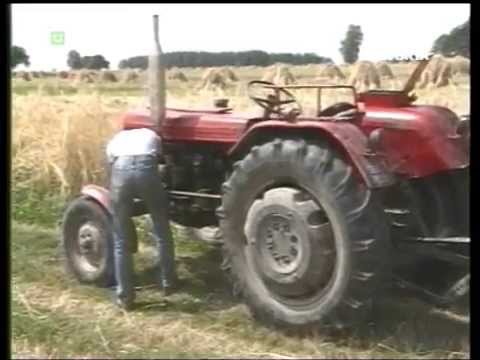 PRL 1986 Kampania żniwna. Premier w polu