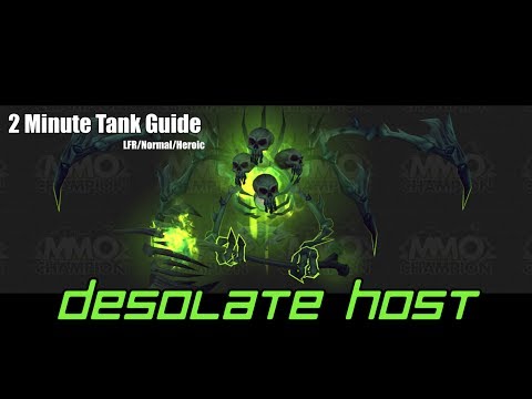 2 Minute Tank Guide The Desolate Host - LFR/Normal/Heroic