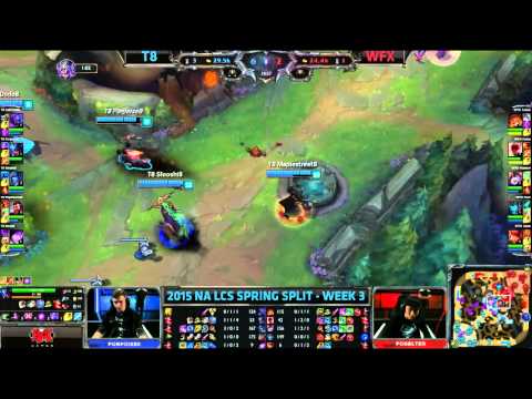 Team 8 vs Winterfox | S5 NA LCS Spring 2015 Week 3 Day 2 | T8 vs WFX W3D2G4 VOD 60FPS