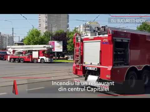 Stiri Mediafax 19 Iulie - Incendiu la un restaurant din Capitală